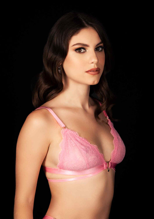 MARIPOSA Bralette Pink Frosting | Lesexy